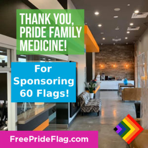 Flag Sponsors PrideFamMed